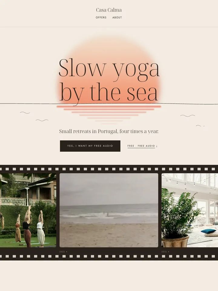 Concept website: wellness poster